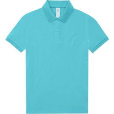 Beige - Women Polo Shirts B&C Collection My Polo Shirt - Turquoise