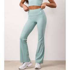 Green Tights & Stay-Ups Gym King 365 Flared Yoga Legging - Green