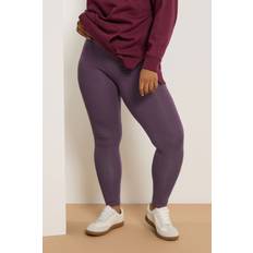 Leggings Yours Curve High Waisted Leggings - Purple