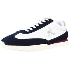 Le Coq Sportif Herre Sko Le Coq Sportif Mesh Løbesko Med Ruskind Indsætninger - Flerfarvet