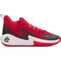 Under Armour Unisex Basketballsko Under Armour Curry 3Z 25 SDE Unisex Basketball Shoes - Red/White/Black