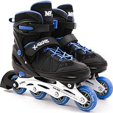 Inlines & Roller Skates M.Y Adjustable Blue Inline Roller Skates Large