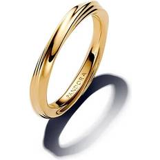 Pandora Tvinnad Ring Guld