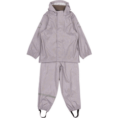Mikk-Line Regnkläder Med Glitter PU - Lavender Aura