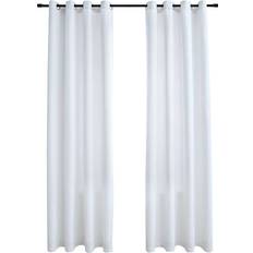 vidaXL Blackout Eyelet Off-White 140x245cm