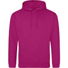 AWDis College Hoodie - Festival Fuchsia