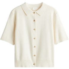 H&M Collared Cardigan - Cream