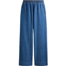 H&M Schlupfhose Denim Damen - Blau