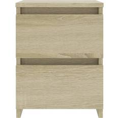 vidaXL 800519 Sonoma oak Sängbord 30x30cm