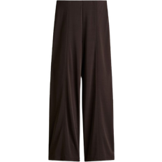 H&M Damen Weite Hose - Dunkelbraun