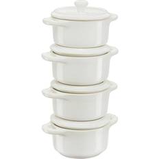Staub - Set med lock 4 delar