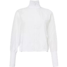 Lululemon High Neck Brand Print Shell Jacket - White