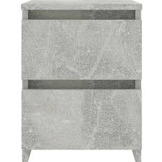 vidaXL 800521 Concrete Grey Sengebord 30x30cm