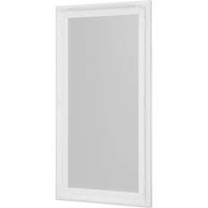 Floor Mirrors Melody Maison Ornate White Floor Mirror 78x158cm