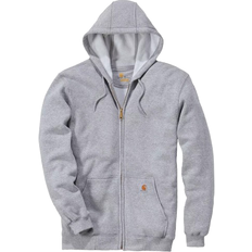 Carhartt Loose Fit Midweight Full Zip Sweatshirt - Heather Grey