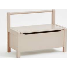Storage Benches Kid's Room H&M Children's Storage Bench Beige