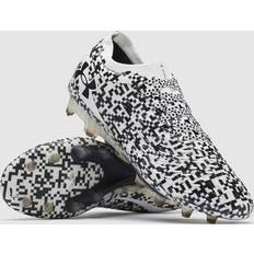 Under Armour Laced Football Shoes Under Armour Magnetico Elite 5 FG Men's Soccer Cleats - Black/White/Black