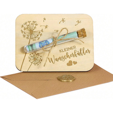 Shein 1 Piece Dandelion Wish Capsules Money Gift Packaging including Test Tube & String Natural