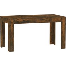 vidaXL 815198 Smoked Oak Dining Table 74.5x140cm