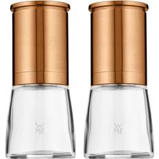 Leak-Proof Spice Mills WMF De Luxe Copper Pepper Mill, Salt Mill 2pcs 14cm