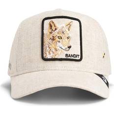Natural - Women Caps Goorin Bros. Trucker Linen Full Cap Baseball Snap Cap - Sand