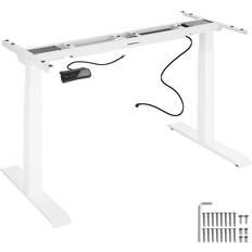tectake Denis Desk White Table