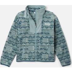 Orange Fleecejakker Børnetøj Columbia Sequoia Grove Printed Full Zip Fleece - Turkis