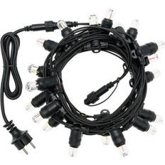Luci di Natale Filo Lotti 66236 Led E14 Papaya Luce Nero Luci dell'Albero di Natale