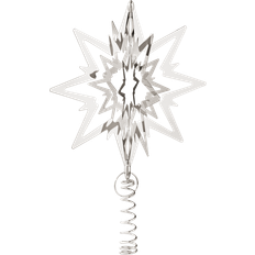 Georg Jensen julgransstjärna, medium, Palladiumpläterad Julgranspynt 19cm