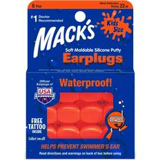Body Protection Mack’s PillowSoft Earplugs 6 Pair Pack Orange