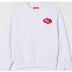 Drenge - Hvid Striktrøjer Diesel Sweater Kids - White
