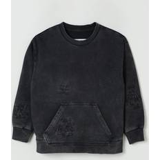 Black Knitted Sweaters MM6 Maison Margiela Sweater Kids - Black