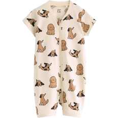 Lindex Baby Pyjama Romper - Light Beige (3006834-1230)