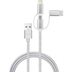 540206 USB Ladekabel Sølv