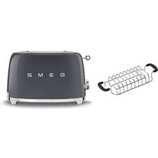 Smeg Toasters Smeg TSF01 2 Slice Toaster Bundle