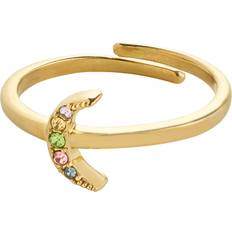 Krystal Ringe Pilgrim Ring Lulu - Lyseblå/Guld/Lysegrøn/Lyserød