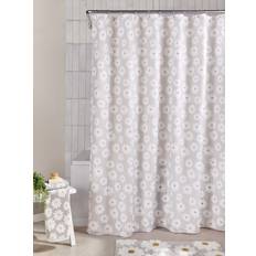 Natural Daisy Shower Curtain