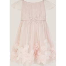 18-24M Dresses Monsoon Baby Girls Evangaline Rose Dress - Pink
