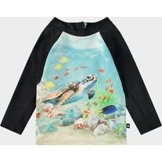 Molo Blå UV-tøj Molo Badebluse UV50+ Nemo - Happy Ocean