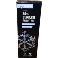 Christmas Tree Lights Samuel Alexander 60cm Premier White Starburst Snowflake Lights Christmas Tree Light