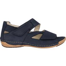 Waldläufer Skor Waldläufer Bred Passform Sandal För Kvinnor - Blå