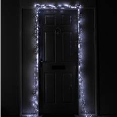Christmas Tree Lights Samuel Alexander 5.5m 440 LED SupaBrights Door with Timer in White Christmas Tree Light
