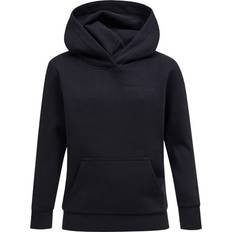 Peak Performance Hoodies Barnkläder Peak Performance Original Small Logo JR Huvtröja - Black
