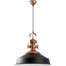 Linento Taklampa Uvra Svart Kökslampa Pendellampa