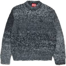 Black Knitted Sweaters Diesel Sweater Kids - Black