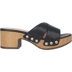 Wonders Sandaler med hæl Wonders Marta Uld Damesandal Uld - Sort