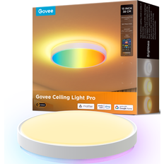 Govee Taklampor Govee Round Smart Ceiling Light 15 Inch RGBIC WW Takplafond