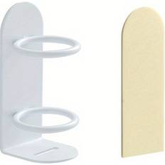 Compact Space-saving Iron Toothbrush Holder