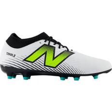 New Balance Fotbollsskor på rea New Balance Tekela V4+ Magique FG Unisex - White/Yellow/Black/Pink Synthetic