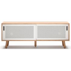 Department Ray Oak White TV Bench 150x55cm